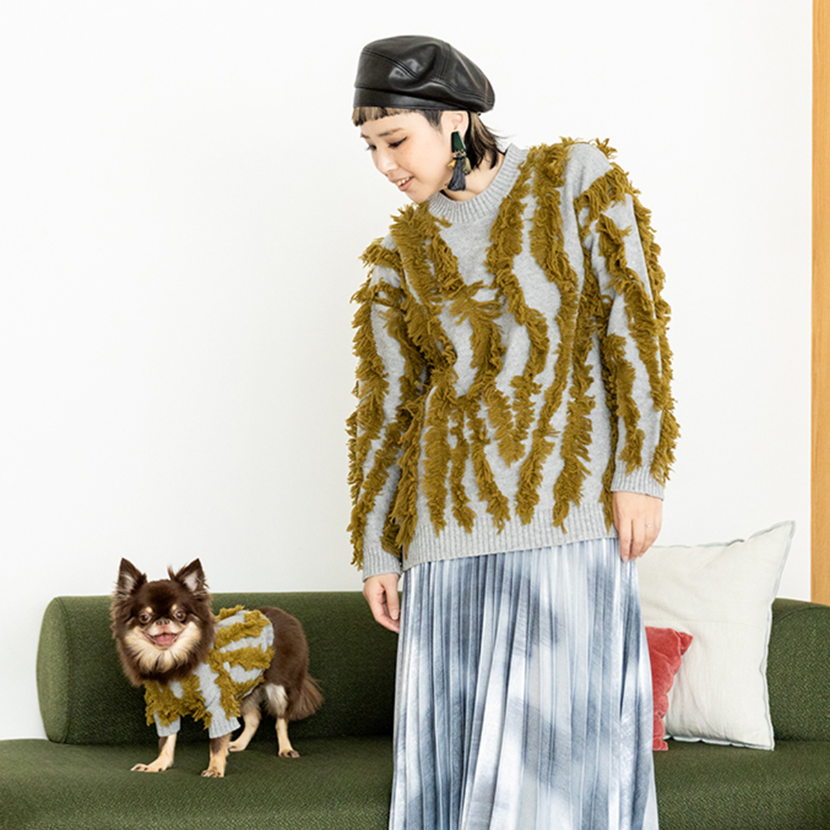 着用グレーメイン画像