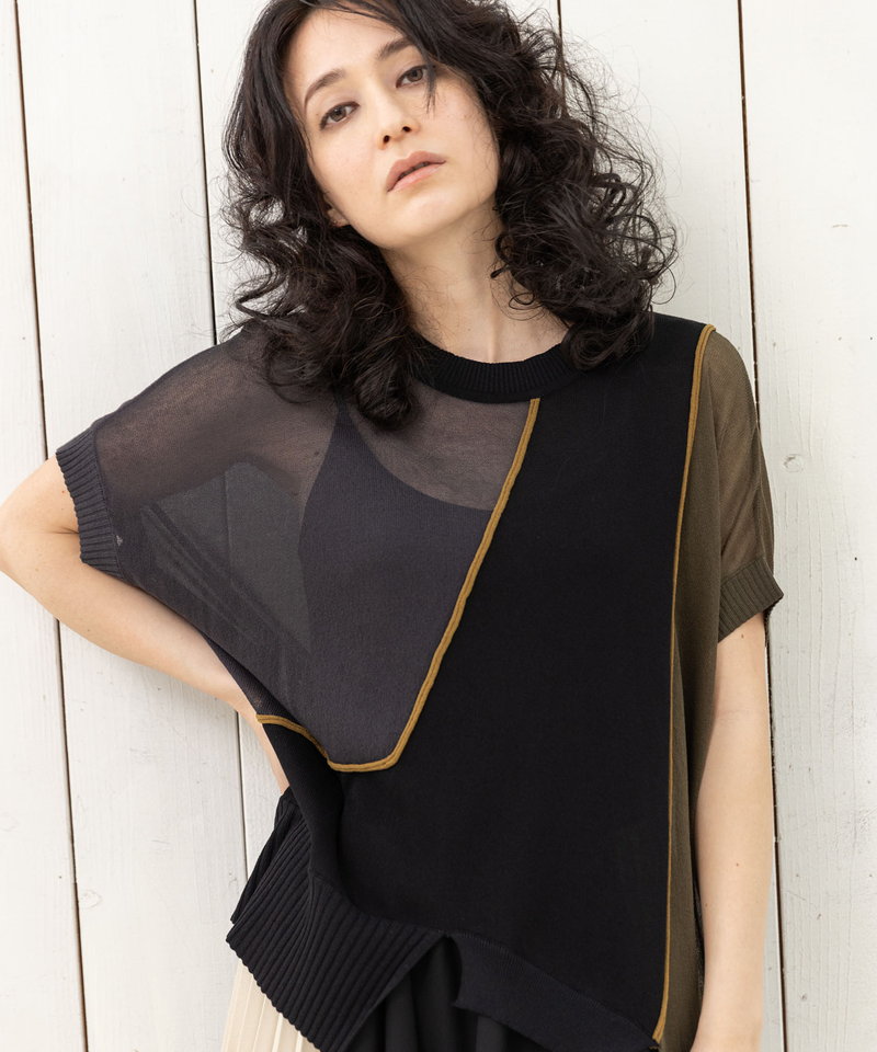 OSMOSIS｜レイヤードギャザープルオーバー | Rakuten Fashion