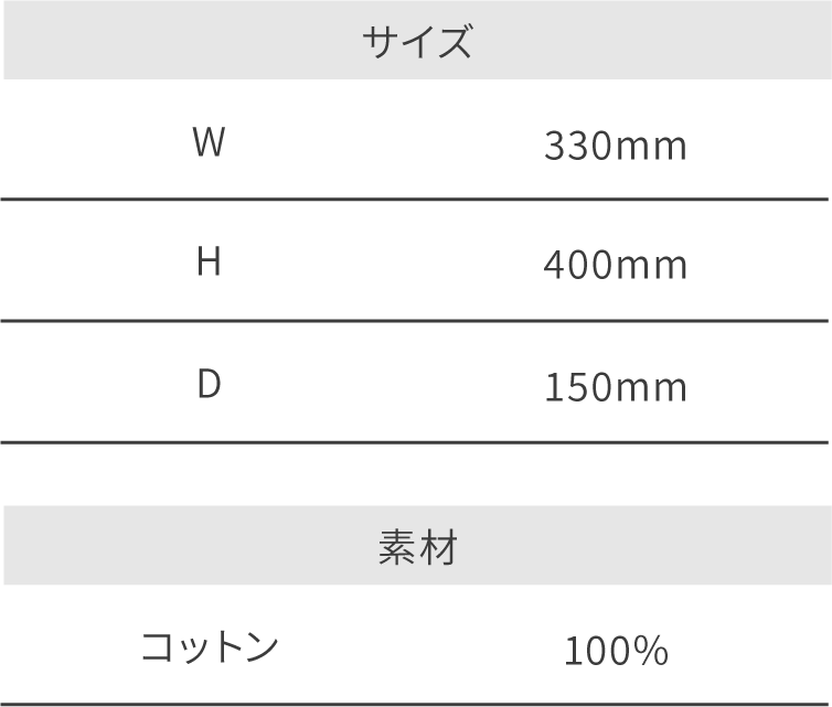オリジナルケミカルトートバッグサイズ