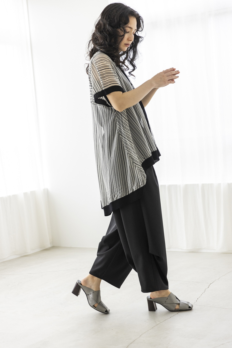 フリンジチュニック オズモーシス STYLEBOOK2024SS JUNE