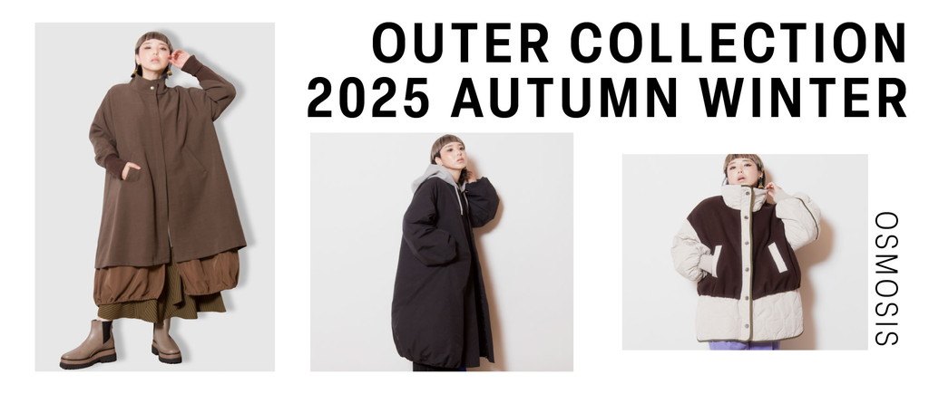 OUTER COLLECTION 2025 AUTUMN WINTER バナー