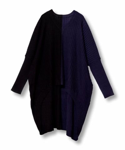 Liesse（リエス）の「Vネックコクーン求心プルオーバー（ニット