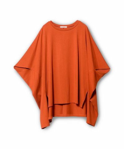 OSMOSIS ブラック スリット ビッグカットソー ゆったり Tシャツ・カットソー | OSMOSIS loaf