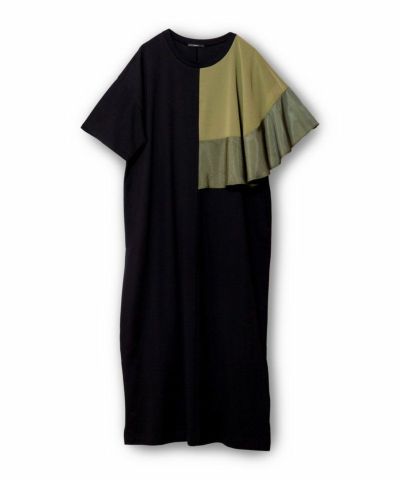 アシンメトリーケープワンピース | 【レディースファッション通販