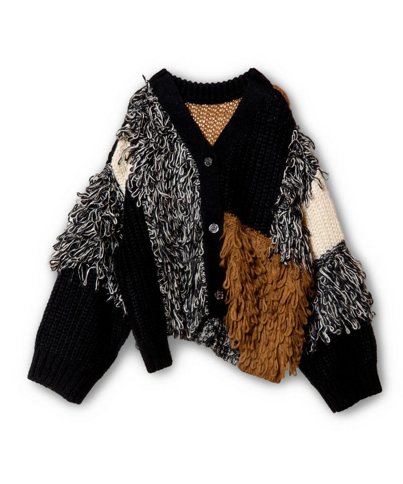 2WAY切替ニットカーディガン | 【レディースファッション通販・OSMOSIS